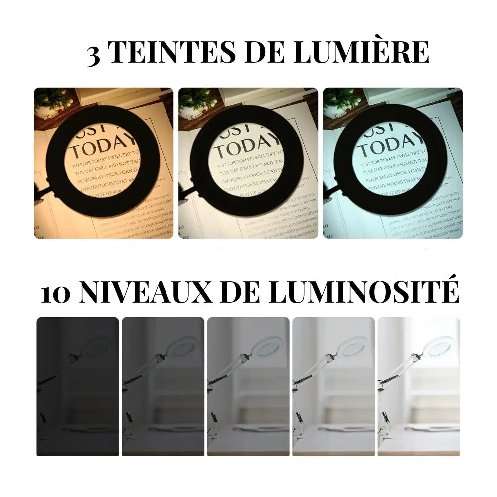 Lampe De Lecture Avec Loupe – Image 4